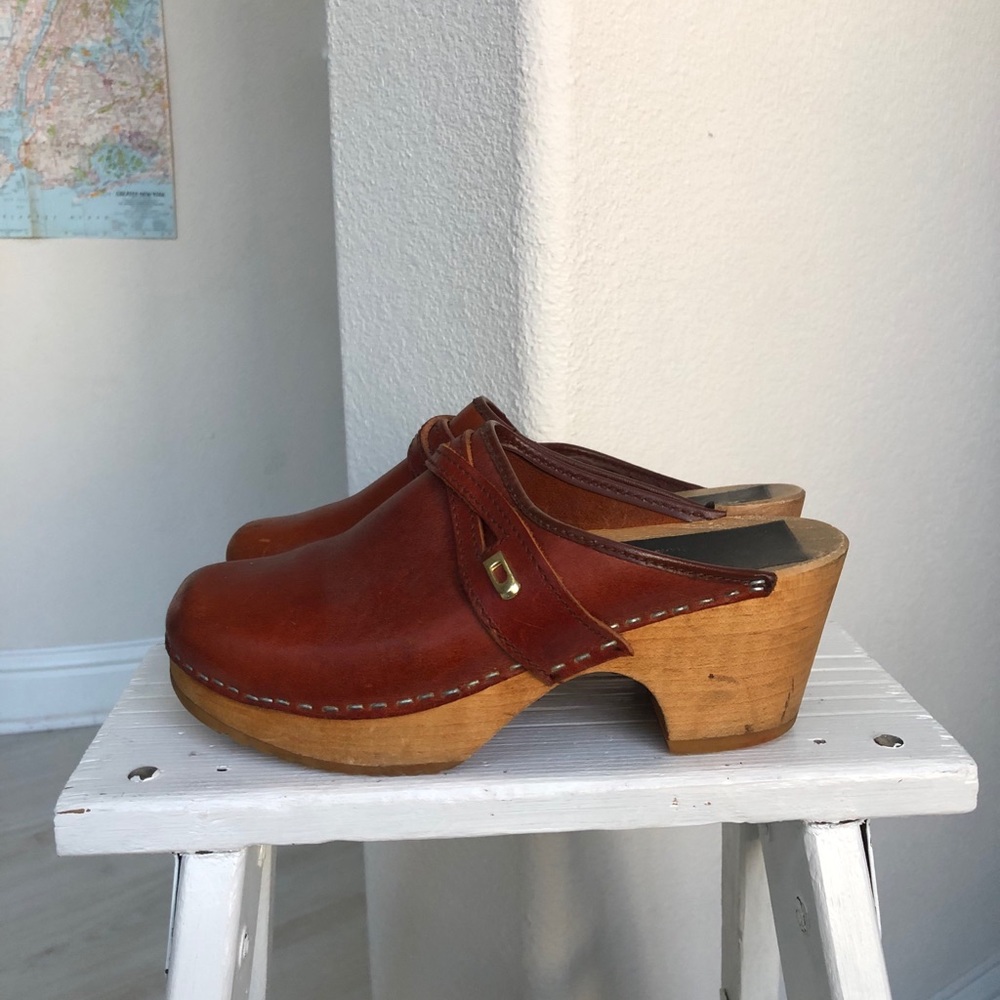 Midnight Sun Sweden clogs leather 36